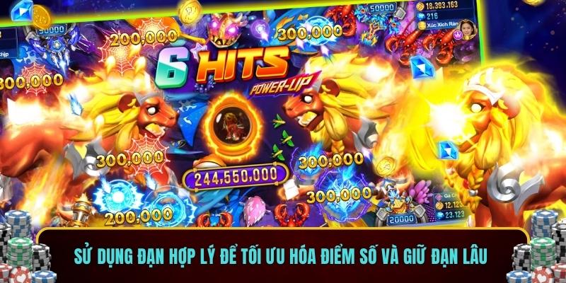 Sử dụng đạn hợp lý để tối ưu hóa điểm số và giữ đạn lâu