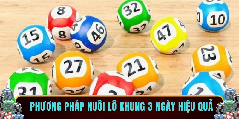 Phương pháp nuôi lô khung 3 ngày hiệu quả