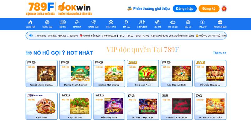 Tổng quan mọi chi tiết về hệ thống cá cược trực tuyến casino 789F